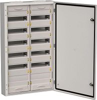 Корпус ЩРн-144 (2х72) TITAN 5 960х570х140 IP54 метал. сер. IEK TI5-50-N-2X072-54-7035