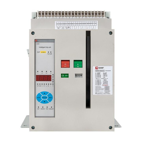 Выключатель автоматический 3п 1000/630А 50кА ВА-450 стационарный PROxima EKF mccb450-1000-630 фото 2