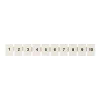 Маркеры для ST 1.5 с нумерацией 1-10 (уп.100шт) EKF zb-st-1.5-1-10
