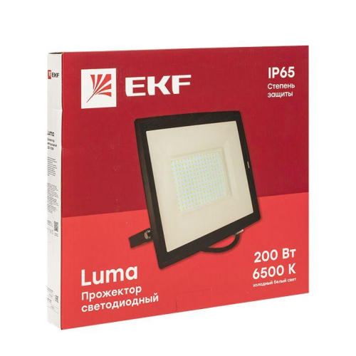 Прожектор светодиодный СДО-3008 200Вт 6500К IP65 Basic EKF FLL-3008-200-6500 фото 5