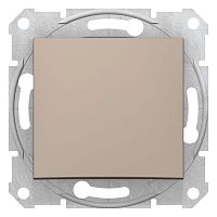 Выключатель 1-кл. СП Sedna 10А IP20 (сх. 1) 250В механизм титан SchE SDN0100168