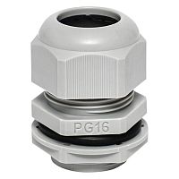 Сальник PG16 d10-14мм (d отверст. 21мм) IP54 (уп.2шт) PROxima EKF plc-pg-16-2-r