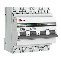 Выключатель нагрузки 4п 20А ВН-63 PROxima EKF SL63-4-20-pro