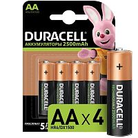 Аккумулятор HR6-4BL 2400мА.ч предзаряжен. (блист.4шт) Duracell Б0014863