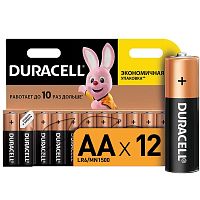 Элемент питания алкалиновый AA/LR6/MN 1500 Basic BP-12 (блист.12шт) Duracell C0037388