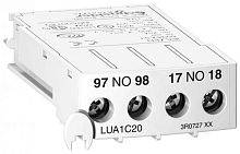 Контакт дополнительный 1НО+1НО c клем. SchE LUA1C20