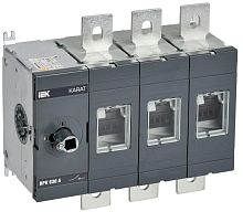Выключатель-разъединитель ВРК 3п 630А без рукоятки KARAT IEK KA-VR10-3-0630