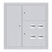 Щит этажный 4кв. слаботочка слева (1000х950х160) Basic EKF mb28-v-4z
