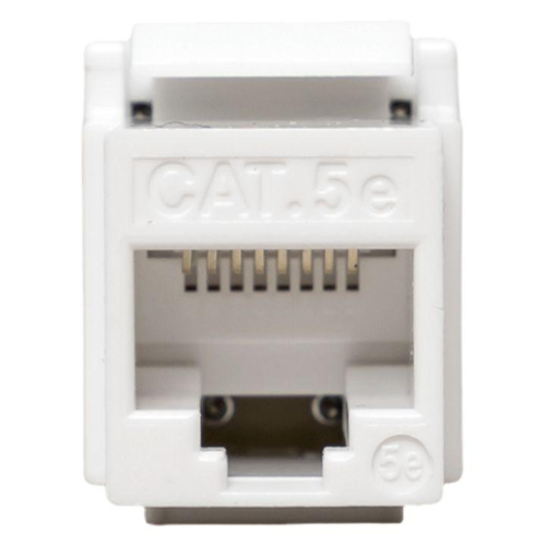 Модуль Keystone RJ45 кат.5E неэкранир. 110 IDC 180град. бел. TERACOM PRO EKF TRP-KSTN-180D-5EUTP-WH фото 3
