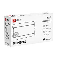 Щит ЩРВ-П-18 "SlimBox" IP41 бел. дверца PROxima EKF sb-v-18w