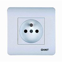 Розетка французская 16А 250В CHINT 715390