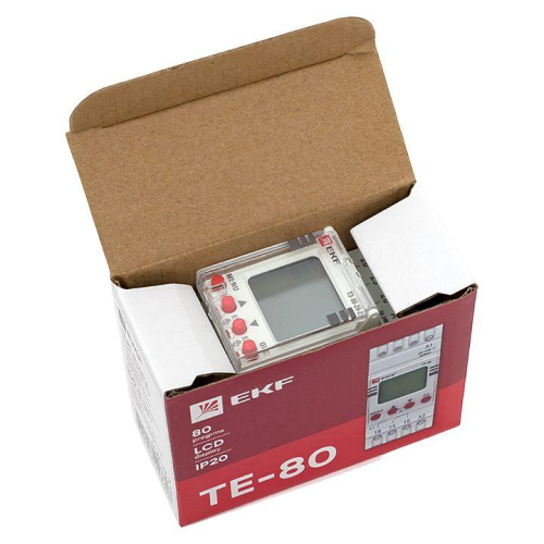 Таймер электронный двухканальный ТЭ-80 24-230В EKF te-80-24-2 фото 10