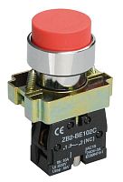 Кнопка LAY5-BL42 1НЗ без подсветки красн. IEK BBT71-BL-K04