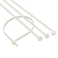 Хомут кабельный 2.5х100 P6.6 с двойн. замком бел. (уп.100шт) DKC 21203SR