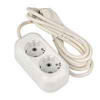 Удлинитель 2х3м с заземл. 16А IP20 Эксперт 3.0кВт ПВС 3х1 EKF UBA16-310-2-03