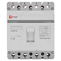 Выключатель автоматический 4п 250/250А 35кА ВА-99 PROxima EKF mccb99-250-250-4P