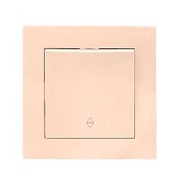 Переключатель проходной 1-кл. СП Валенсия 10А IP20 крем. PROxima EKF EWV10-025-20