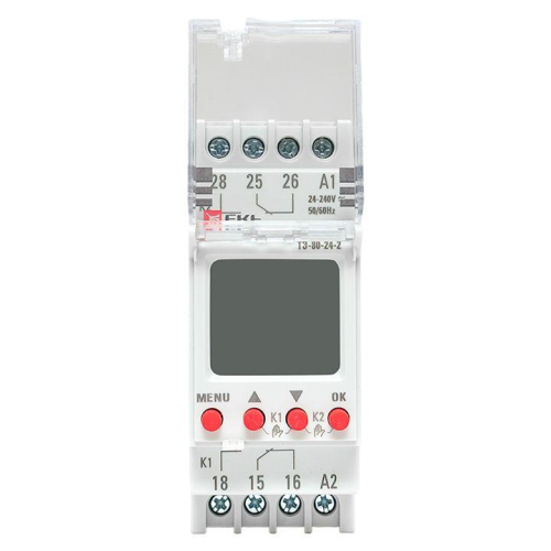 Таймер электронный двухканальный ТЭ-80 24-230В EKF te-80-24-2 фото 7