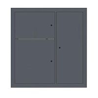 Щит этажный до 4 кв. без окон RAL7016 (1000х950х150) PROxima EKF mb29-v-bo-ral7016