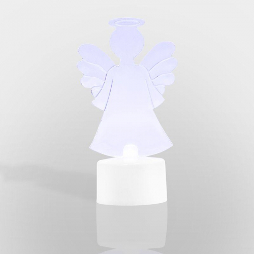 Фигура светодиодная "Ангел 2D" 10см 1LED RGB 1.5Вт IP20 на подставке элементы питания 3хAG13(LR44) (в компл.) Neon-Night 501-044 фото 6