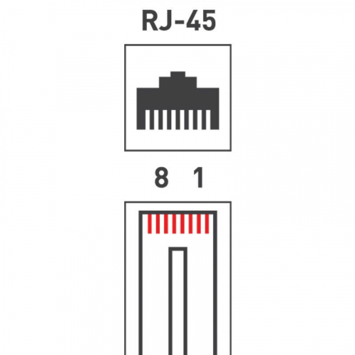 Разъем RJ45 8P8C кат.5E UTP (уп.100шт) PROCONNECT 05-1021-3 фото 5