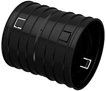 Муфта соединительная для двустенной трубы d200мм ELASTA IEK CTA12D-M200-K02-R
