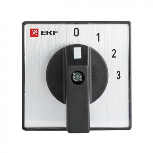 Переключатель кулачковый ПК-1-101 1п 25А "0-1-2-3" EKF pk-1-101-25 фото 2
