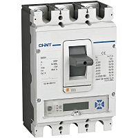 Выключатель автоматический 4п 630А 100кА NM8N-800H EM с электрон. расцеп. LCD (R) CHINT 273063