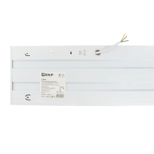Светильник светодиодный ДВО 4112-L 36Вт 4000К 1195х180х19 опал EKF LPL-4112-L-36-4000 фото 4