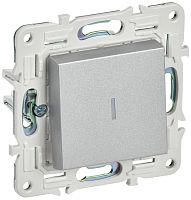 Выключатель 1-кл. SKANDY 10А SK-V07S с индикацией серебр. IEK SK-V10-1-10-K23