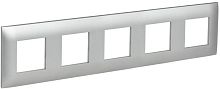 Рамка 5-м SKANDY SK-F05S серебр. IEK SK-M52-K23