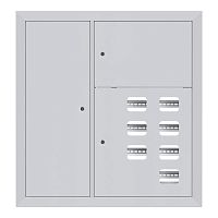 Щит этажный 7кв. слаботочка слева (1000х950х160) Basic EKF mb28-v-7z