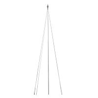 Мачта молниеприемная d40мм L6000 с оттяжками St PROxima EKF lp-6000-40-St